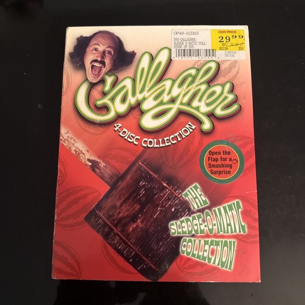 Gallagher The Sledge-O-Matic Collection 4-DVD Set SCRATCH FREE DISC